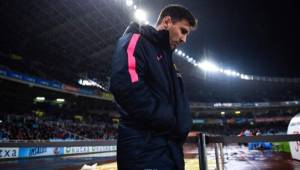 Lionel Messi amaneció enfermo y no asistió al entrenamiento azulgrana.