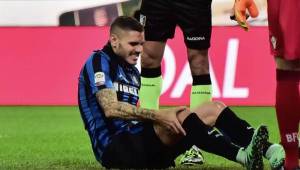 La baja de Icardi se suma a la de Samir Handanovic e Ivan Perisic.