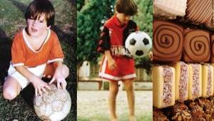 Al pequeño Messi lo volvían loco estos dulces típicos argentinos llamados alfajores.