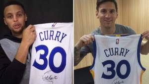 Stephen Curry felicita a Leo Messi por sus 30 millones de seguidores en Instagram