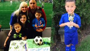 Cristiano Ronaldo Reyes de padre hondureño ya ha ganado varios trofeos como goleador y sueña con convertirse en un futbolista profesional. Fotos Cortesía