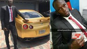 Usain Bolt presumió de su nuevo coche al revelar su nueva ocupación en Digicel. FOTOS: Redes Sociales de Usain Bolt