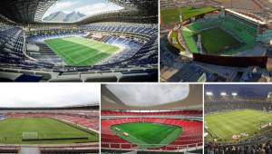 Los estadios que tiene México como alternos para jugar la eliminatoria mundialista.
