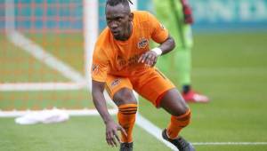 El delantero hondureño Alberth Elis, anotó 11 goles en la pasada temporada con el Houston Dynamo. Quiere destacar en el torneo en Orlando, Florida. Foto cortesía