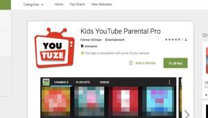YouTuze permite el acceso a todos los videos de la plataforma y es el padre quien debe hacerse cargo de filtrar qué videos puede ver y cuales no.