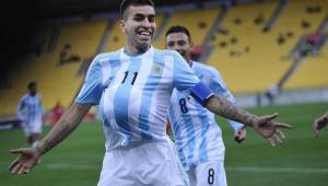 Ángel Correa fue seleccionado como el sustituto de Lionel Messi para el juego de esta tarde ante Bolivia.