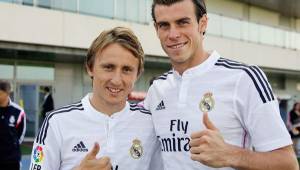 Modric y Bale se juntaron, nuevamente, en el Real Madrid, luego de ser compañeros en el Tottenham.