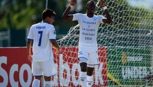 Albert Elis y Michaell Chirinos marcaron los goles que clasificaron a Honduras a su sexto mundial a nivel Sub-20. Foto concacaf.com