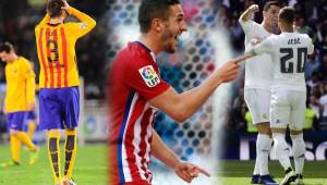 Barcelona, Atlético de Madrid y Real Madrid, uno de ellos será el campeón de España en la temporada 2015/2016.