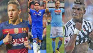 Neymar, Falcao, Higuaín y Pogba han agitado este día el mercado europeo de rumores y fichajes.