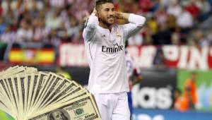 James Rodríguez, recién llegado al Real Madrid, es mejor pagado que Sergio Ramos en el equipo blanco.
