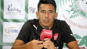 Elvin López es consiente que el Vida carece de gol, pese a ello adelanta un buen juego este sábado ante Honduras Progreso. Foto DIEZ