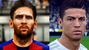Lionel Messi no será superior a Cristiano Ronaldo en esta edición del videojuego de FIFA.
