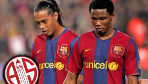 Ronaldinho y Eto'o podrían volverse a encontrar en el Antalyaspor de Turquía.