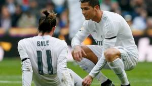 Gareth Bale estará al menos tres semanas de baja en el Real Madrid. Foto EFE