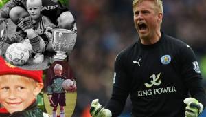 Kasper Schmeichel tiene sangre de leyenda en sus venas, su padre Peter es uno de los mejores arqueros de la historia.