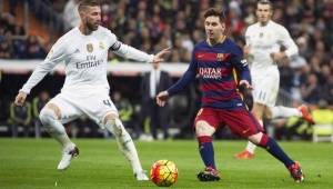 Sergio Ramos será el encargado de parar los incomparables ataques de Leo en 'El Clásico' de este sábado en el Camp Nou.