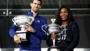 Djokovic y Serena Williams actualmente están defendiendo los títulos conseguidos en Australia el año pasado.