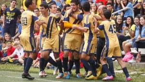 La Escuela Internacional Sampedrana derrotó 1-0 al Panamerican School de Costa Rica con solitario gol de Fuad Abufele Jr. Foto Neptalí Romero