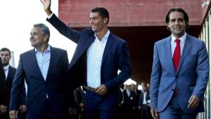 Cristiano Ronaldo estuvo presente en la inauguración del mismo hotel.