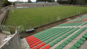 El estadio Yankel Rosenthal ya está listo para albergar este sábado el clásico Marathón-Olimpia. Foto Neptalí Romero