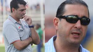 El entrenador argentino, Diego Vázquez, no la pasa bien con Motagua y hoy Pedro Atala ha confirmado que sigue al mando del equipo capitalino. Foto Archivo DIEZ