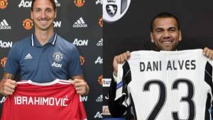 El presente mercado de fichajes ha dejado movimientos importantes en Europa, como el caso de las contrataciones de Zlatan Ibrahimovic y Dani Alves.