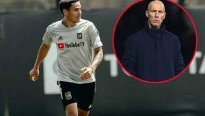 El hondureño Andy Najar tendrá que esperar para poder ser titular en Los Ángeles FC según explicó su entrenador, Bob Bradley. Fotos cortesía