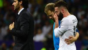 Dani Carvajal salió entre lágrimas el pasado sábado en la final de Champions.