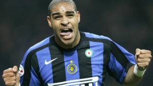 Adriano en sus mejores momentos en el fútbol, con el Inter de Milan.