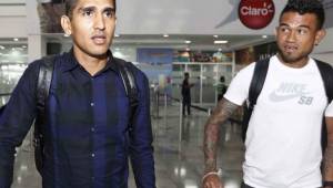 Jorge Claros y Carlos Discua ya se integraron a la Selección de Honduras este domingo.