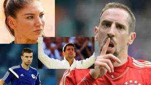 Pocos conocen la historia de estos grandes deportistas por el mundo, como Novak Djokovic, Carlos Tévez, Juan Cuadrado, Franck Ribery, Hope Solo, entre otros.