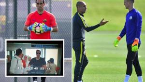 Claudio Bravo ha dejado el Barcelona, y este martes viajó para su jueva aventura en el City de Pep Guardiola.