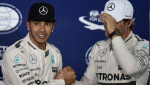 El piloto británico Lewis Hamilton (Mercedes) partirá desde la primera posición de la parrilla de salida del Gran Premio de Bahréin.