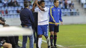 Anthony Lozano lleva ocho goles con el Tenerife de España.