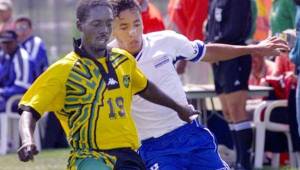 Honduras y Jamaica se enfrentaron en 1999 por los Juegos Panamericanos.