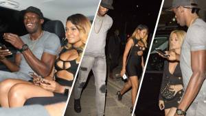 En su segunda noche de discoteca en Londres, Bolt se llevó al menos diez chicas a su lujoso hotel. FOTOS: THE SUN