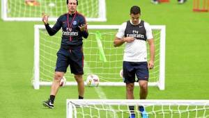 Unai Emery y su primer problema en el PSG de Francia.