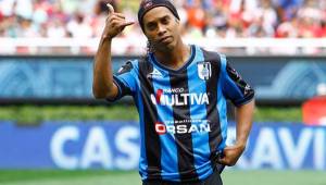 Ronaldinho ha jugado durante seis meses en el fútbol mexicano donde terminó como subcampeón.
