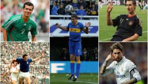 Estos son los futbolistas que han marcado la historia del fútbol con sus certeros cabezazos.