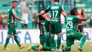 Diego Reyes anotó el segundo tanto de Marathón y sentenció el partido. Fotos Neptalí Romero.