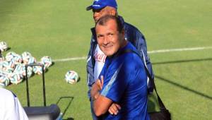 Wilmer Cruz se ha integrado a la Selección de Honduras en la ciudad de Comayagua. Foto Ronal Aceituno