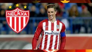 Fernando Torres no jugará en el Necaxa de México. La imagen que circuló en redes sociales es totalmente falsa.
