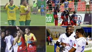 Los líderes del fútbol centroamericano no dan tregua en la lucha por sus ligas.