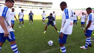 Honduras trabajó sin los jugadores del Olimpia debido a que esta semana tienen compromiso de Concachampions. Foto José Valle