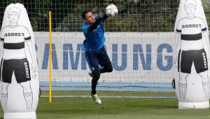 Keylor Navas está a las puertas de hacer historia en el Real Madrid. Foto EFE.