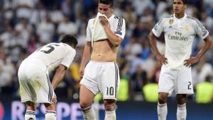 James Rodríguez resaltó la gran actuación de Buffon y dice que hay tristeza en Real Madrid por no haber clasificado a la final de Champions. Foto AFP