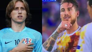 Luka Modric avisó al arquero de Croacia dónde lanzaría Sergio Ramos el penal.