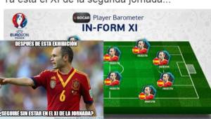España derrotó 3-0 a Turquía en la Eurocopa 2016 y las burlas no tardaron en llegar en redes sociales. Andrés Iniesta fue el gran protagonista de los memes.