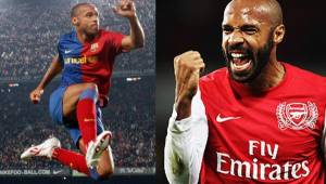 Thierry Henry brilló en su etapa con el Barcelona, en el Arsenal es ídolo.